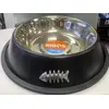 קערה שחורה לכלבים נגד החלקה כף רגל/דג  32oz