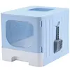 שירותים לחתולים עם מגירה ופתח עליון L 490 W 392 H 383