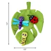 קונג - משטח משחק בצורת עלה עם חרקים לחתול, 4 image