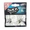 FIIISH BLACK MINNOW JIG HEAD NO.1 , 3 image