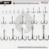 VMC 9617BZ TREBLE HOOK SIZE 14-18 100PCS. - קרס משולשת ברונזה 100 יח , 3 image