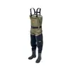 DAIWA Hybrid breathable waders with boots, 4 image