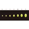 SASAME P-187 Hard Glow Bead Size 2 50Pcs. - חרוז קשיח , 2 image