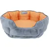 מיטת סינטוריני כתומה חורף קיץ 60/50/20 לכלבים וחתולים, 2 image