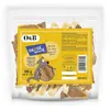 חטיף אוזני ארנב עם עוף 500 גרם O&B לכלבים - אריזת חסכון, 2 image