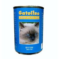 שימור לחתול גטולינו - דגים 410 גרם
