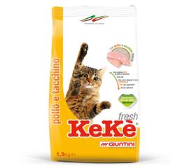 קא-קא מזון לחתולים - עוף טרי והודו 15 ק"ג