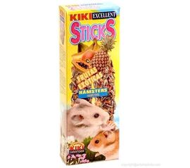 קיקי מקלות דבש פירות אקזוטיים לאוגר                                            112 גרם Kiki Sticks Exotic Fruits For Hamsters