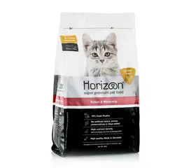 הורייזן מזון מלא לגורים מגיל 3-12 חודשים ולחתולות מעוברות ומניקות