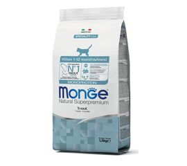 מזון יבש גורים פורל 1.5 ק"ג לחתולים מונג' / MONGE