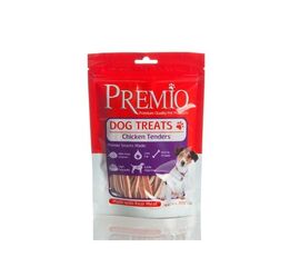 חטיף רצועות עוף ודג זהבון 100 גרם לכלבים פרמיו / PREMIO