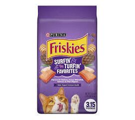 מזון יבש מעדני החתול 1.42 ק"ג לחתולים פריסקיז / FRISKIES