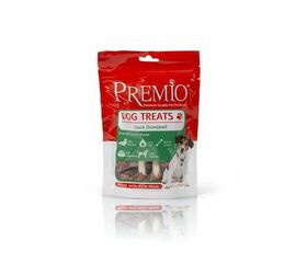 חטיף משקולות ברווז 100 גרם לכלבים פרמיו / PREMIO