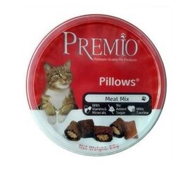 חטיף כריות לחתול מיקס בשר 60 גרם פרמיו / PREMIO