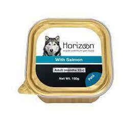 שימור סלמון 150 גרם לכלבים הורייזן  / HORIZON