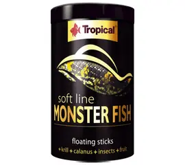 מזון מונסטר פיש 320 גרם (1 ליטר) לציקלידים  טרופיקל TROPICAL