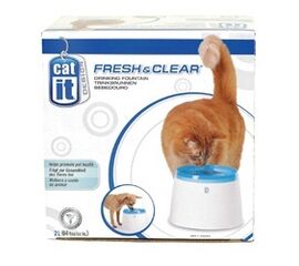 מזרקת מים 2 ליטר לכלבים וחתולים  - קט איט / CAT IT