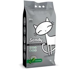 חול מתגבש ללא ריח 10 ק"ג לחתולים  - סנדי / SANDY