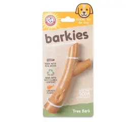 צעצוע דנטלי לכלבים קליפת עץ בטעם עוף