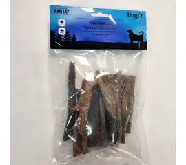 חטיף קיבת באפלו טבעית לכלב – 100 גרם, חטיף לעיסה בריא