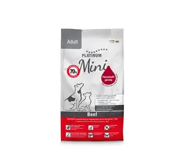 Platinum Mini Beef – מזון בקר חצי רך לכלבים קטנים