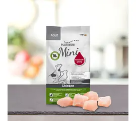 Platinum Mini Chicken – מזון עוף חצי רך לכלבים קטנים