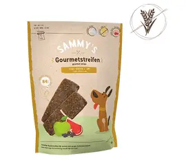 חטיף סמי לכלב - רצועות עוף וכבש ללא דגנים 180 גרם, חיסכון