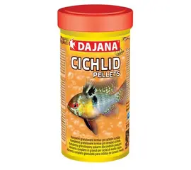 מזון לציקלידים גדולים ובינוניים בגרגירים דג'אנה 1 ליטר