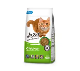 מזון יבש עוף 1.5 ק"ג לחתולים לה קט / LA CAT