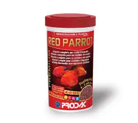 מזון לדגי תוכי אדום פרודאק 110 גרם