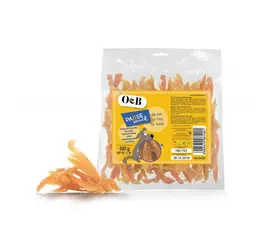 O&B חטיף רצועות נתחי עוף 500 גר - חיסכון לכלבים