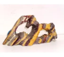 אבן שני חורים לאקווריום