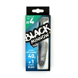בובת סיליקון Black minnow מידה 4