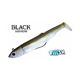 BLACK MINNOW  FIIISH סיליקון  מס 6 חקי   20CM