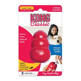 משחק לכלב קונג קלאסיק קטן KONG Classic S