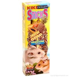 קיקי מקלות דבש פירות אקזוטיים לאוגר                                            112 גרם Kiki Sticks Exotic Fruits For Hamsters