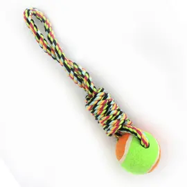 חבל דנטלי נוס גדול + כדור טניס                                             42 ס"מ LARGE Noose rope with a tennis ball