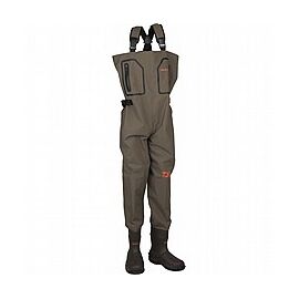 DAIWA WDRB4C סרבל נושם 4 שכבות עם מגף גומי