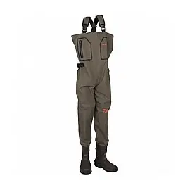 DAIWA WDRB4C סרבל נושם 4 שכבות עם מגף גומי