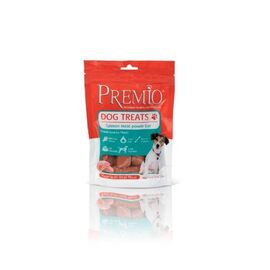 חטיף חתיכות סלמון בר 100 גרם לכלבים פרמיו / PREMIO