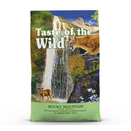 מזון יבש כל הגילאים רוקי צבי וסלמון 6.6 ק"ג לחתולים טייסט אוף דה ווילד / TASTE OF THE WILD
