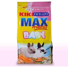 מזון מניו מקס 1 ק"ג לגורי ארנבים - קיקי / KIKI