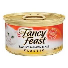 שימור פטה מוס סלמון 85 גרם לחתולים - פנסי פיסט / FANCY FEAST