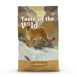 מזון יבש כל הגילאים קניון פורל וסלמון 6.6 ק"ג לחתולים טייסט אוף דה ווילד / TASTE OF THE WILD