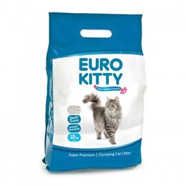חול מתגבש ריחני 10 ק"ג לחתולים  - יורו קיטי / EURO KITTY