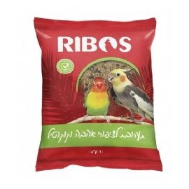 תערובת 1 ק"ג לציפור אהבה וקוקטיל ריבוס / RIBOS