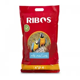 תערובת 4 ק"ג לתוכים גדולים ריבוס / RIBOS