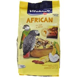 מזון פרמיום אפריקן 750 גרם לתוכים גדולים ויטקרפט / VITAKRAFT