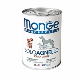 שימור מונופרוטאין כבש 400 גרם לכלבים - מונג' / MONGE
