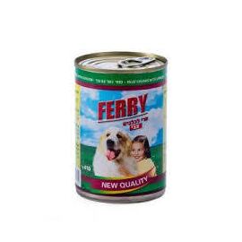 שימור נתחי בשר צבי 410 גרם לכלבים - פרי / FERRY
